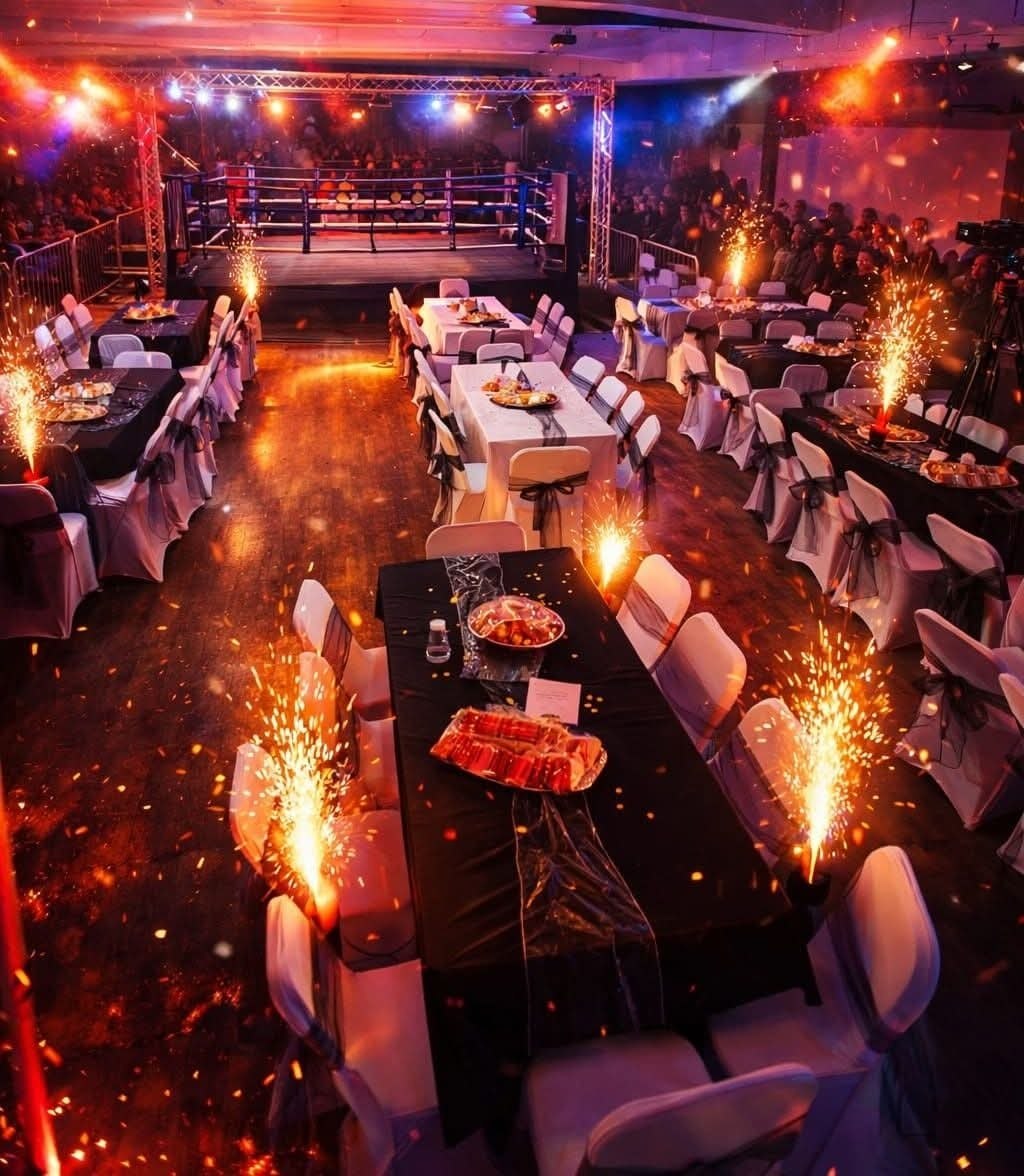 Premium hospitality and bar in the Warlords VIP area
